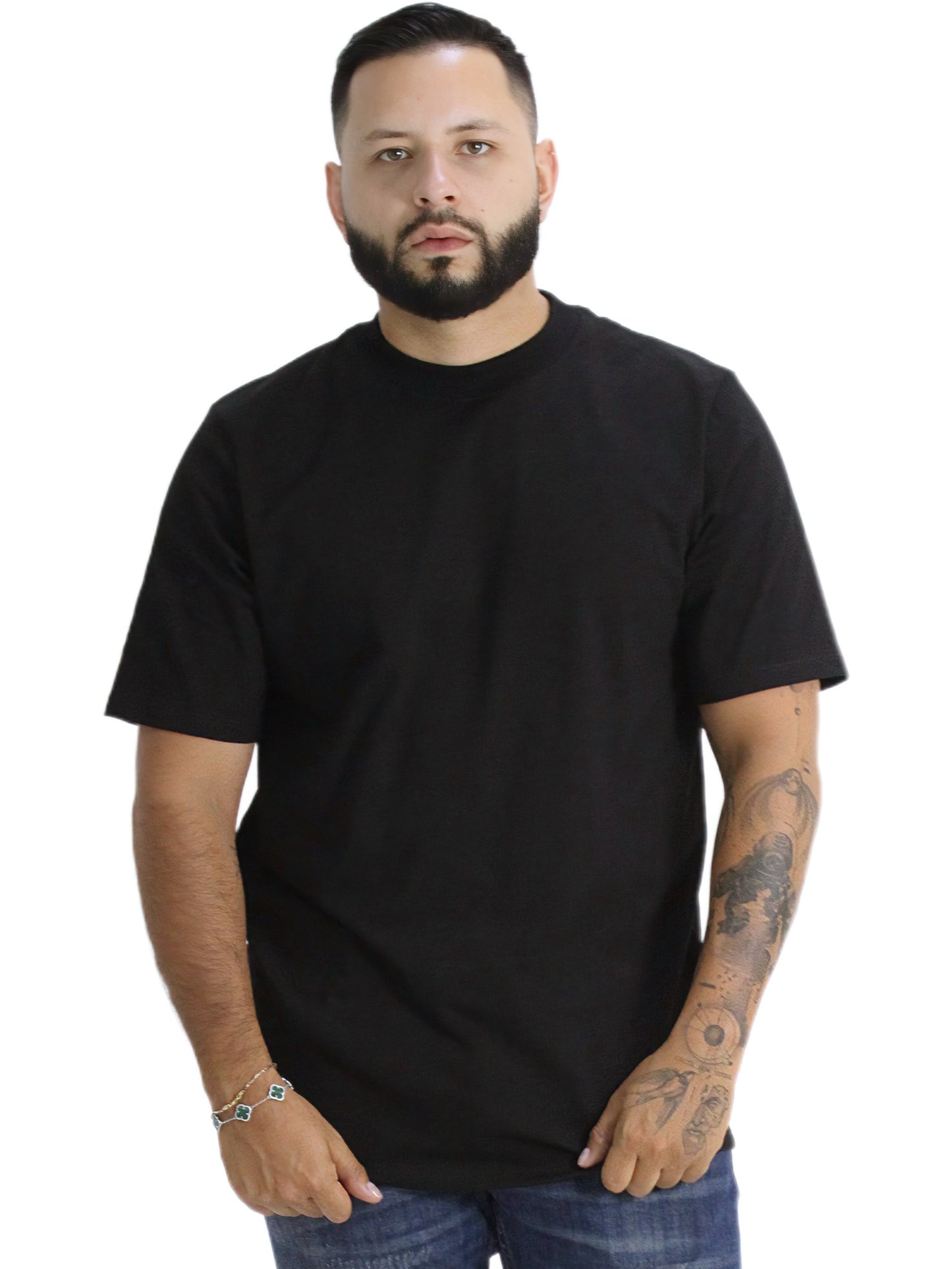 Camiseta cuello grueso caballero