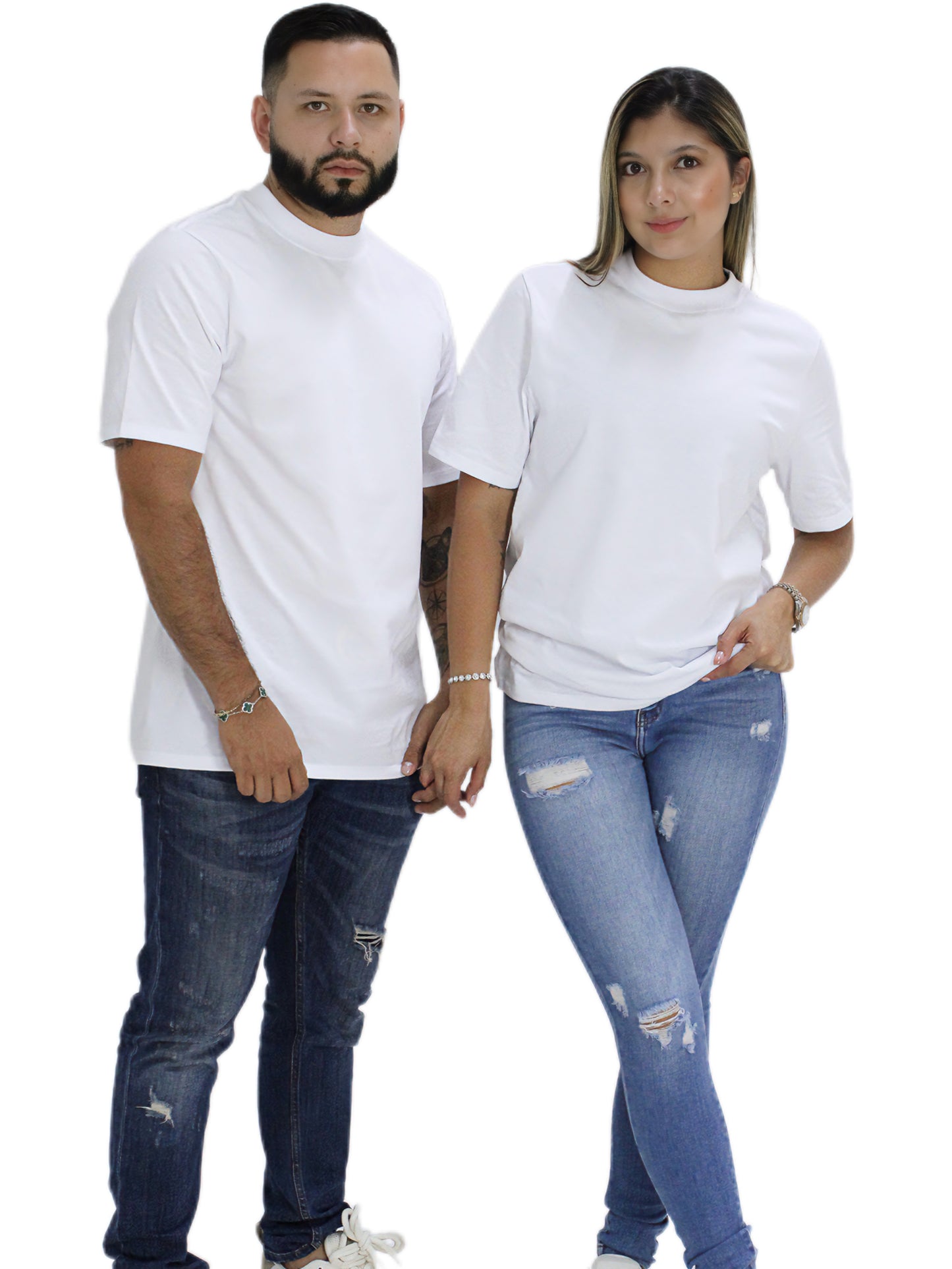 Camiseta cuello grueso Dama