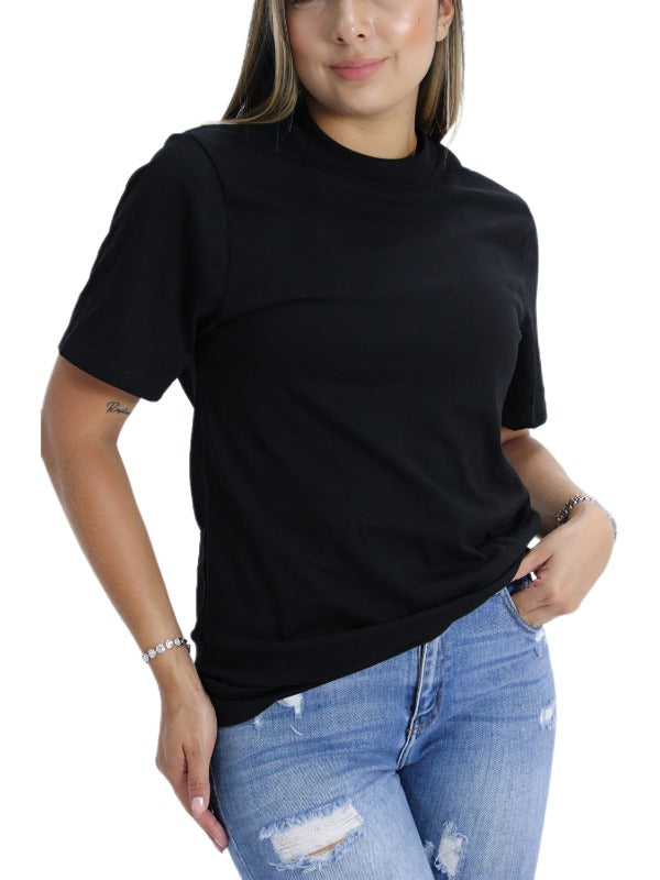 Camiseta cuello grueso Dama